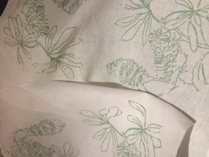 'Banksia' design tea towels $22 ea