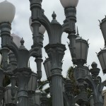 LACMA lamp posts