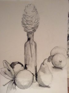 Ink and Wash still life