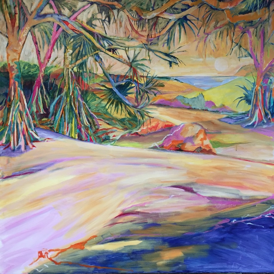 Lennox Sunrise Acrylic on canvas $880.00